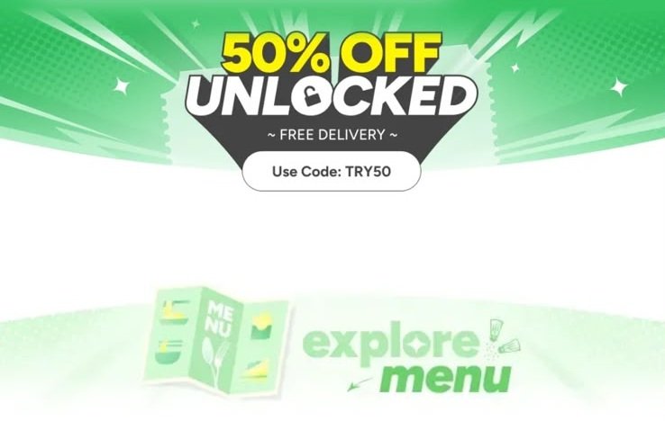 50% off unlocked with free delivery, use code TRY50